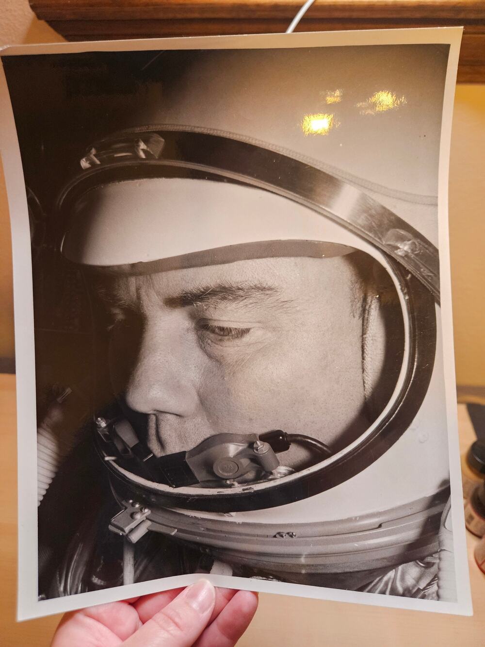 Vintage 8x10 Official Navy Photograph NASA Mercury Mission NOT TO BE RELEASED